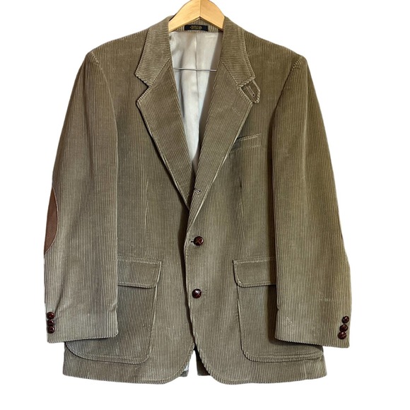 Orvis Other - Orvis Men's Tan Corduroy Sport Coat Hunting Jacket Blazer Elbow Patches 40R